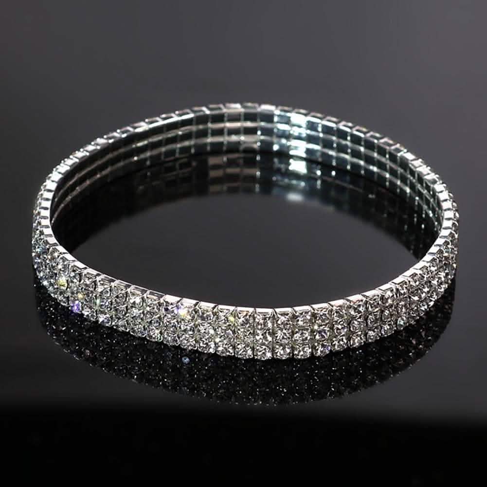 2-Piece: Women's Twinkle Diamond Anklet Women's Shoes & Accessories - DailySale