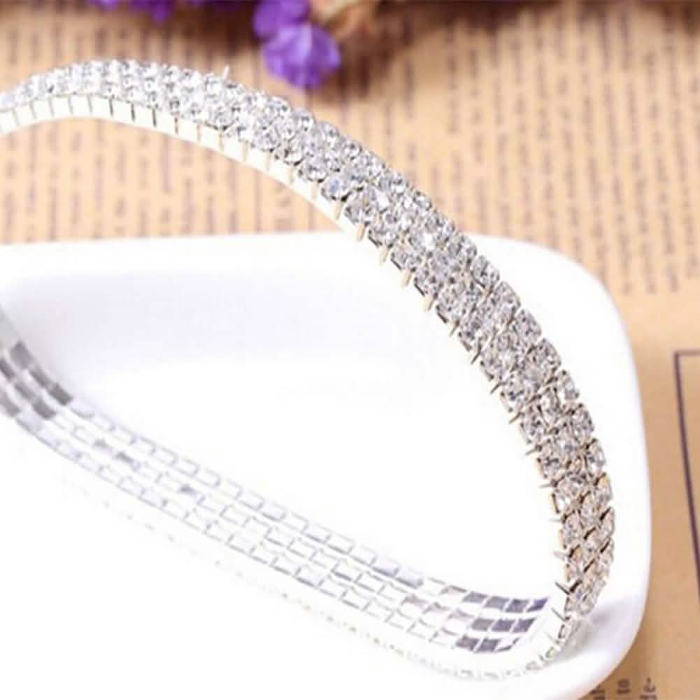 2-Piece: Women's Twinkle Diamond Anklet Women's Shoes & Accessories - DailySale