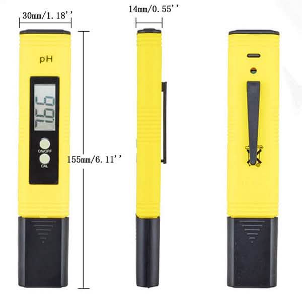 2-Pieces: PH Meter TDS EC LCD Water Purity PPM Filter Hydroponic Pool Tester Tool Everything Else - DailySale