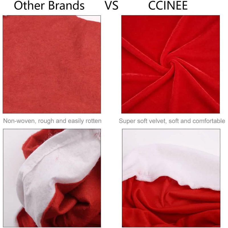 2-Pieces: Red Hat Dining Chair Slipcovers Holiday Decor & Apparel - DailySale