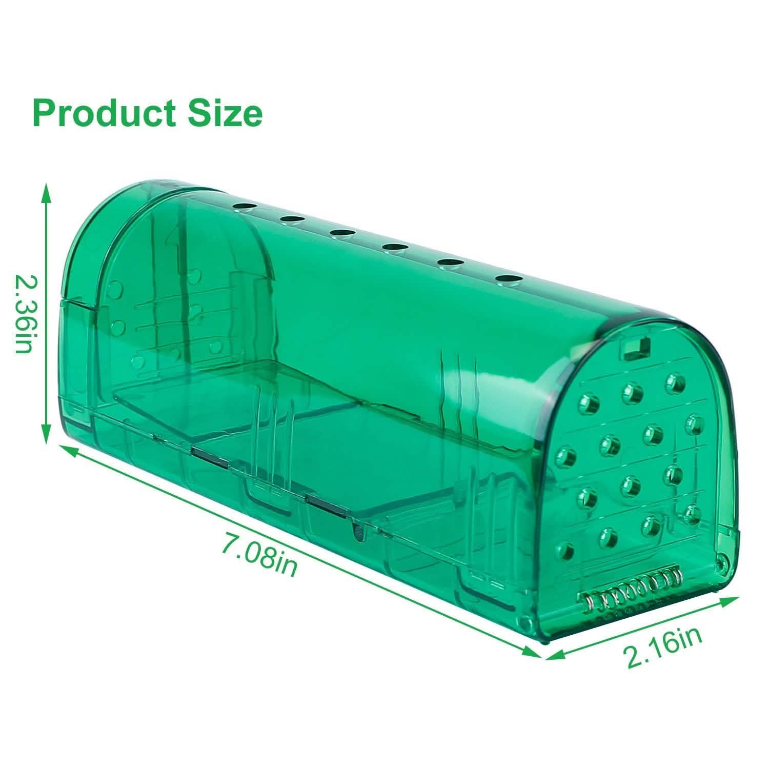 2-Pieces: Reusable Humane Mouse Trap Pest Control - DailySale