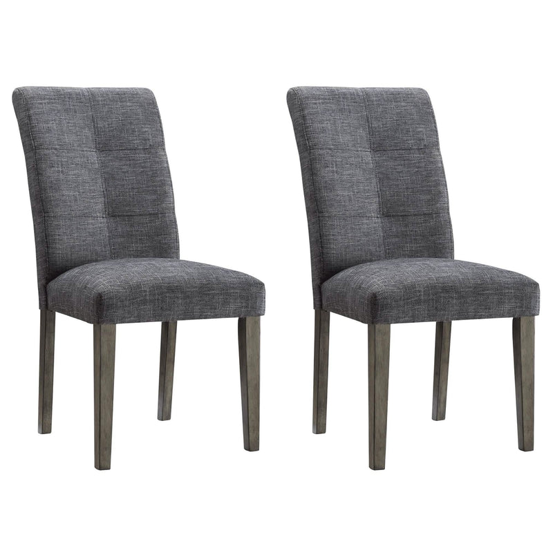 2-Pieces Set: Dining Room Chairs with Solid Wood Legs Furniture & Decor - DailySale