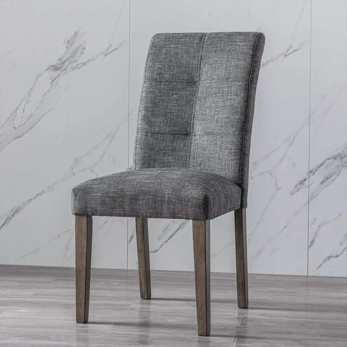 2-Pieces Set: Dining Room Chairs with Solid Wood Legs Furniture & Decor - DailySale