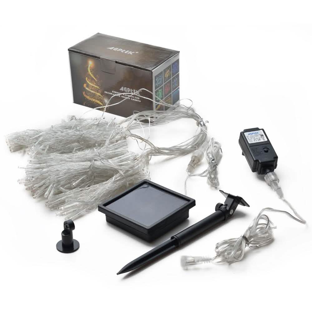 2-Way Operated Curtains Light Solar Power Controller Lighting & Decor - DailySale