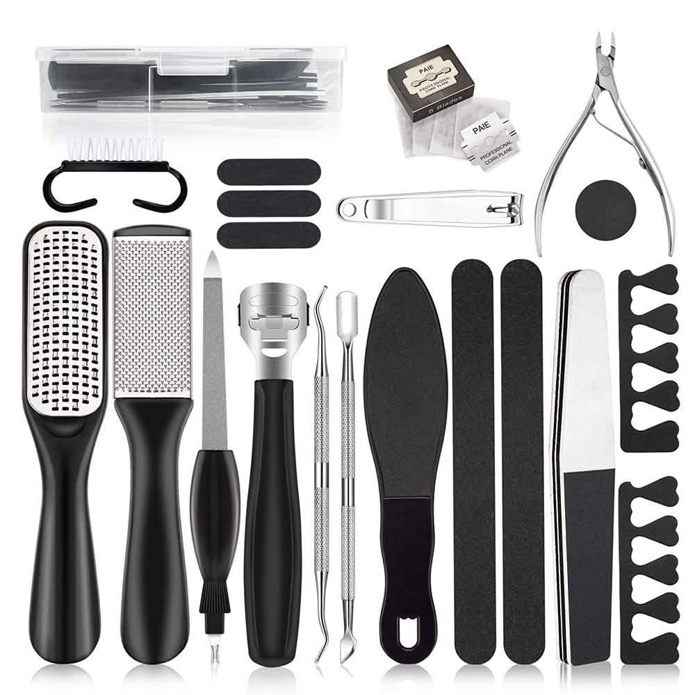 20-in-1 Professional Pedicure Kit, Foot Care File Set for Callus and Dead Skin Remover Beauty & Personal Care - DailySale