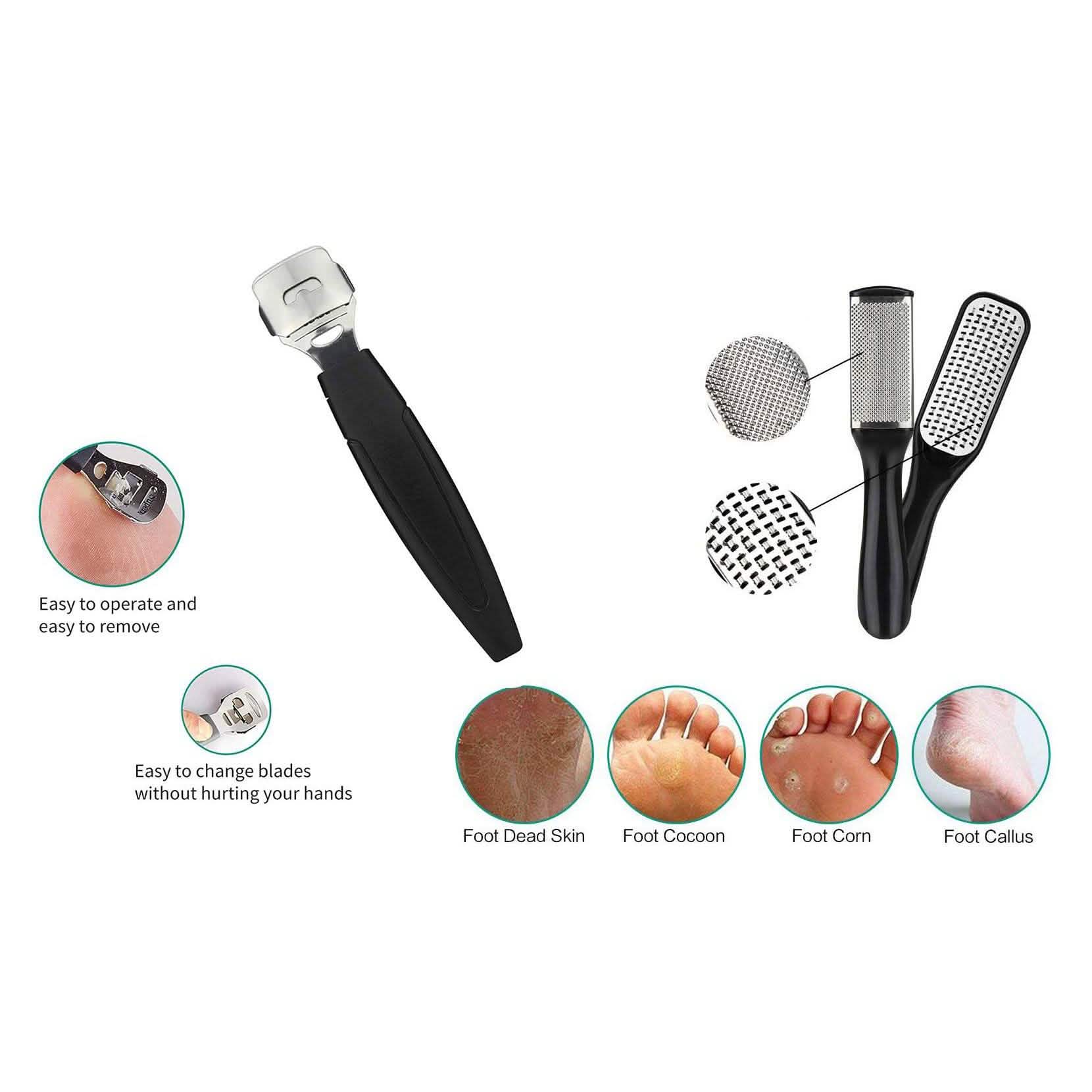 20-in-1 Professional Pedicure Kit, Foot Care File Set for Callus and Dead Skin Remover Beauty & Personal Care - DailySale