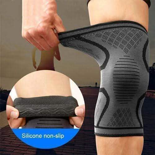2.0 Knee Compression Extra Support Sleeve with Gel Grip - SIze: L Wellness & Fitness - DailySale