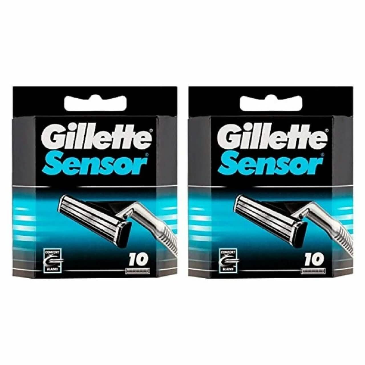 20-Pack: Gillette Sensor Razor Refill Cartridges Men's Grooming - DailySale
