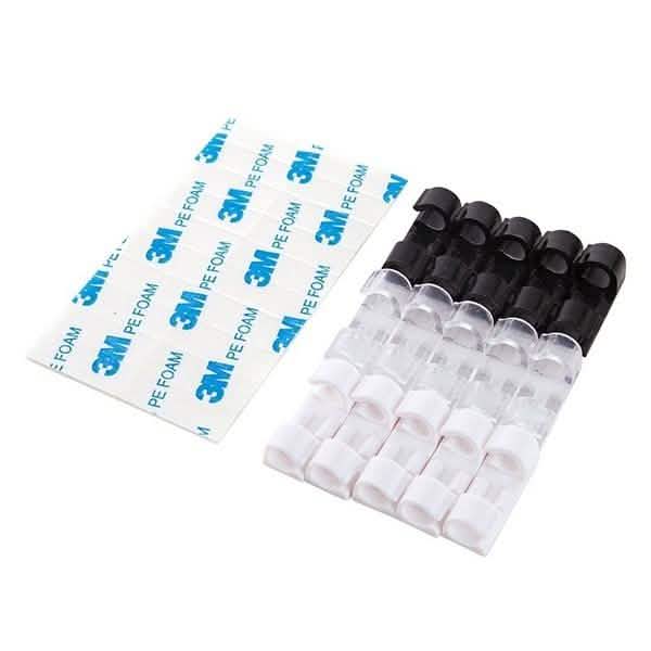 20-Pack: Self-adhesive Wire Organizer Line Cable Clip Everything Else - DailySale