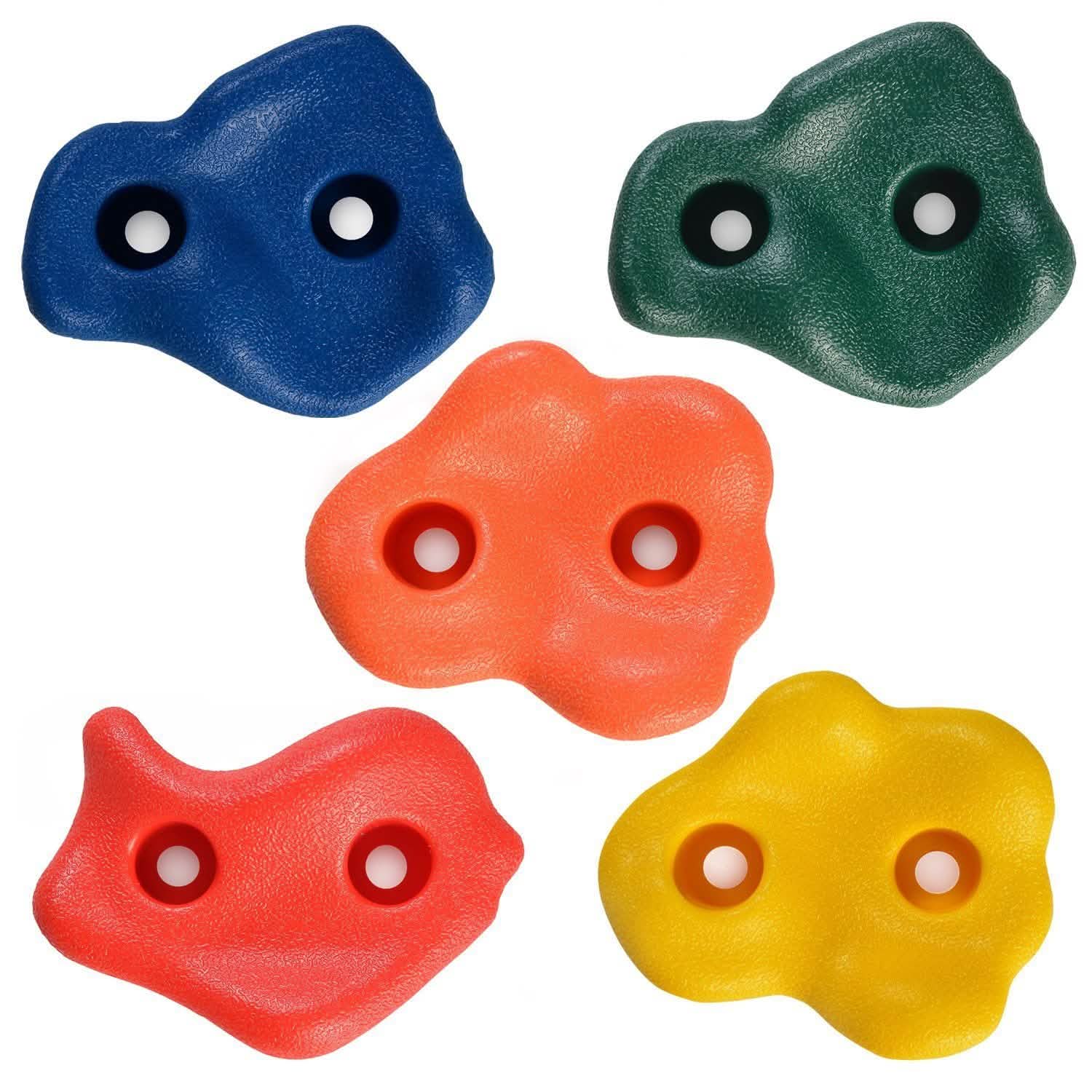 20-Piece: Climbing Wall Holds Indoor Outdoor Playground Set Toys & Games - DailySale