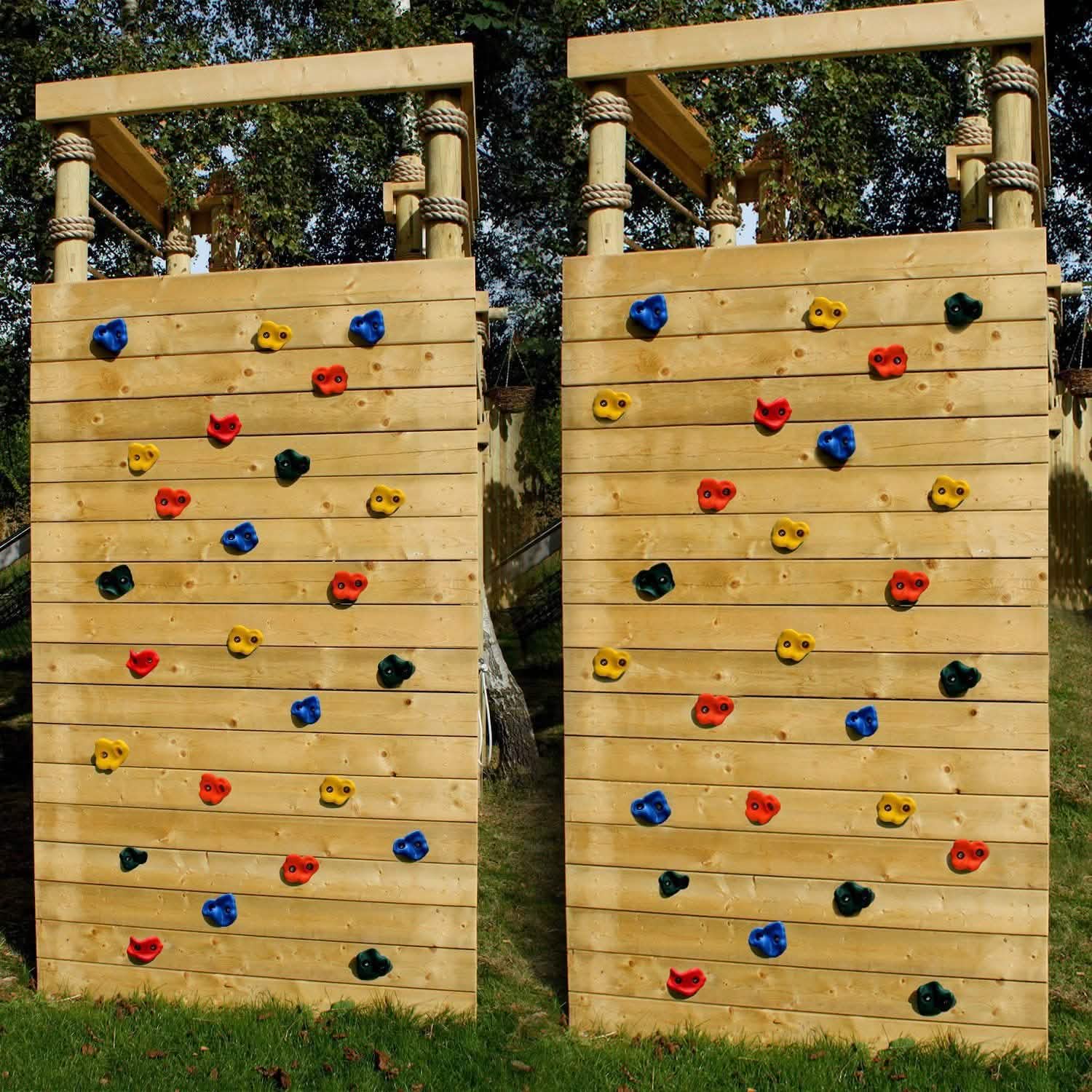20-Piece: Climbing Wall Holds Indoor Outdoor Playground Set Toys & Games - DailySale