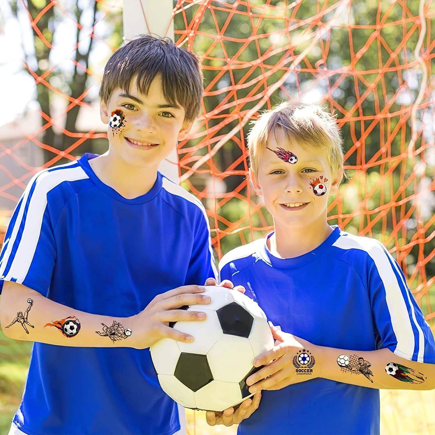 20 Sheet 2022 Football World Cup Football Sports Face Sticker Sports & Outdoors - DailySale