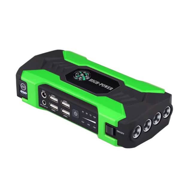 20000mAh Car Jump Starter Power Bank 200-600A Portable Charger Car Booster Automotive Green - DailySale