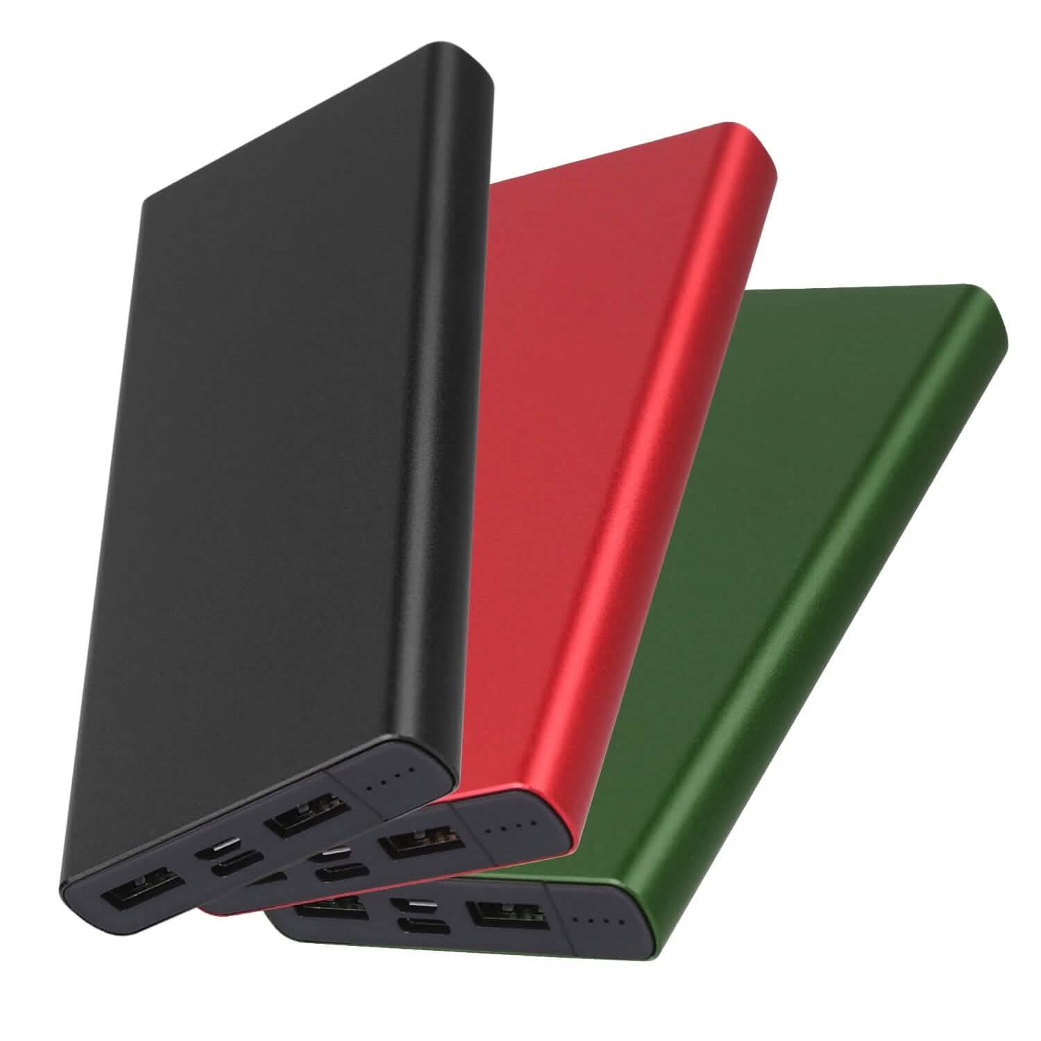 20000mAh Power Bank Portable External Battery Pack with Dual USB Output Ports Type C Micro USB Input Mobile Accessories - DailySale