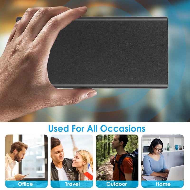 20000mAh Power Bank Portable External Battery Pack with Dual USB Output Ports Type C Micro USB Input Mobile Accessories - DailySale