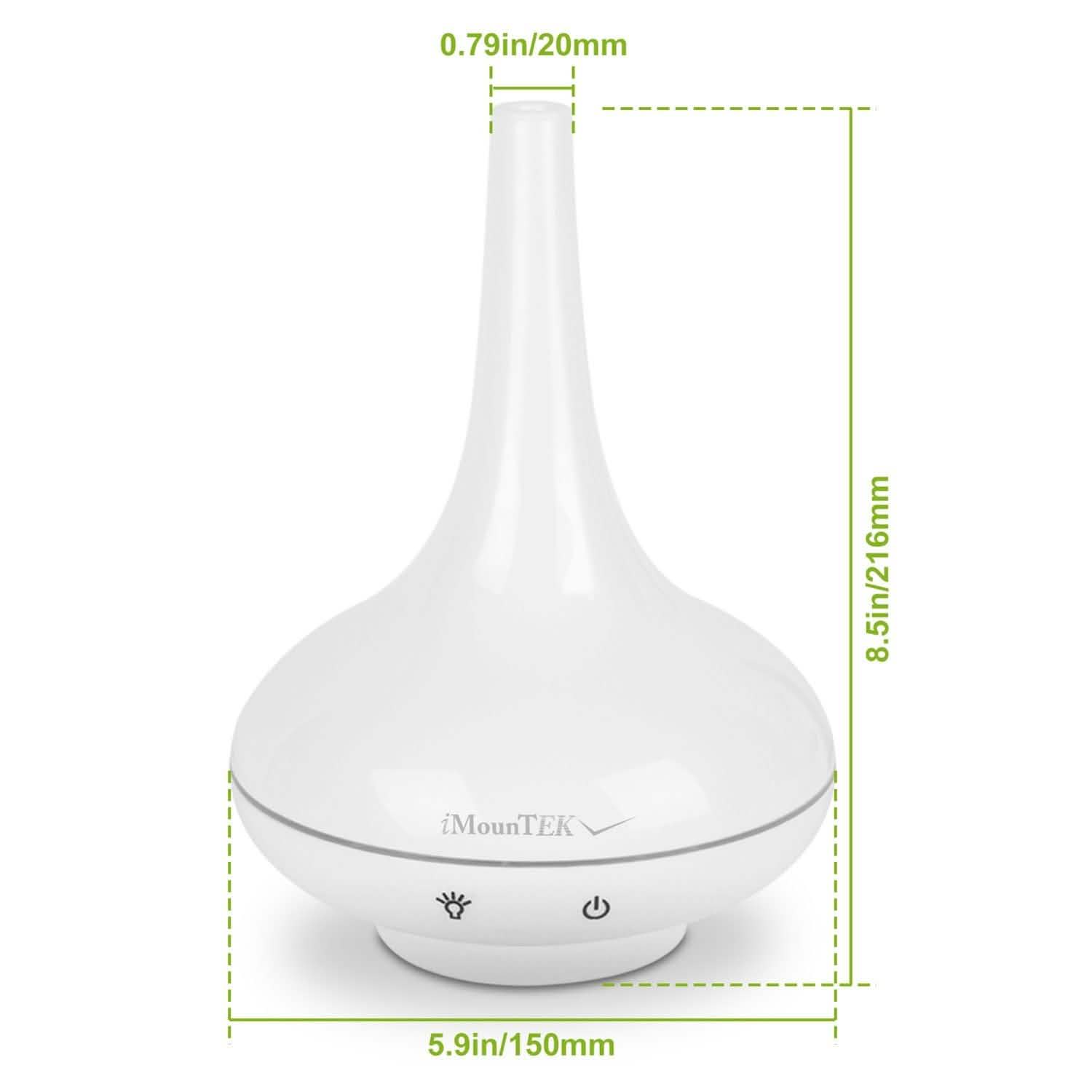 200ml Cool Mist Humidifier Ultrasonic Aroma Essential Wellness - DailySale