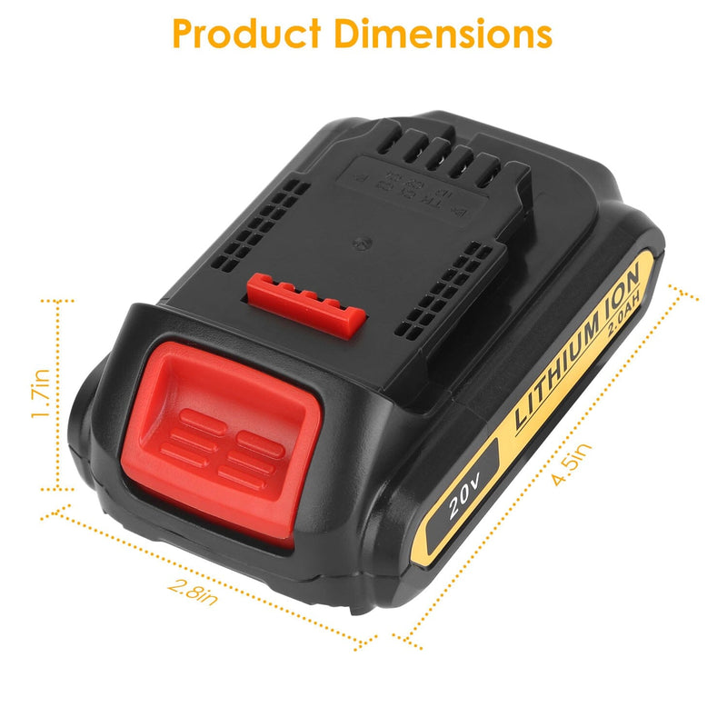 20V Replacement Battery Fit for Dewalt DCB Batteries & Power Accessories - DailySale