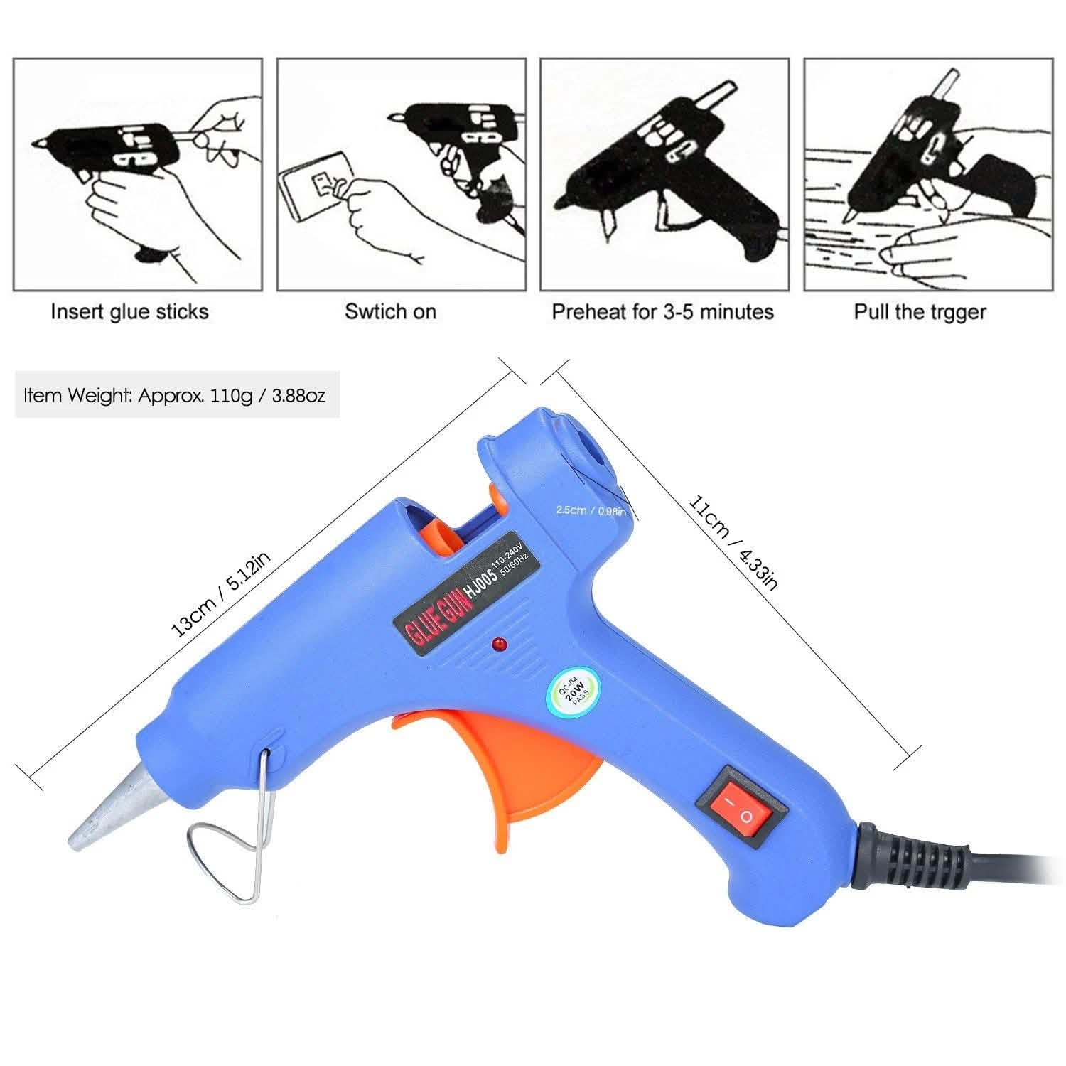 20W Hot Melt Glue Gun Everything Else - DailySale