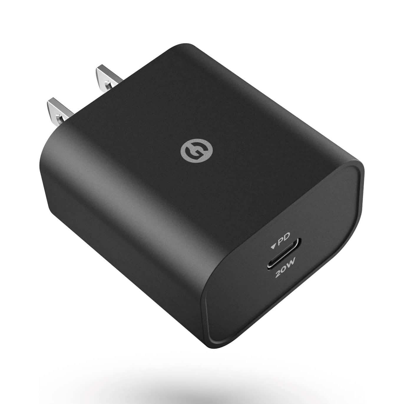 20W USB-C Charger PD Fast Charging Wall Plug Power Adapter Block Mobile Accessories - DailySale