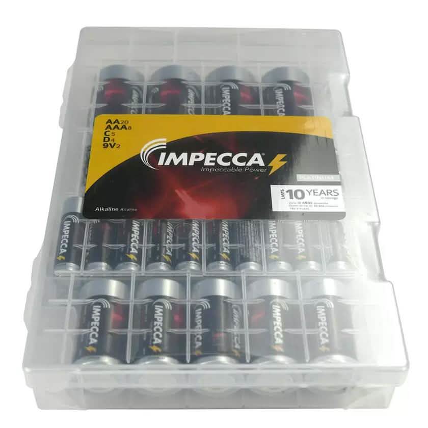 21-Pack: High Performance Alkaline AA/AAA/C/D/9V Value Pack Gadgets & Accessories - DailySale