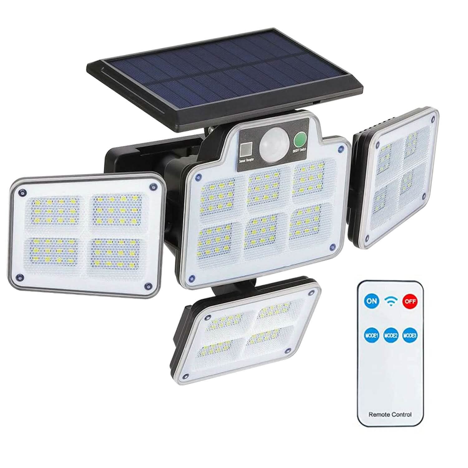 216 LEDs Solar Outdoor Light Motion Sensor Security Wireless Lamp Outdoor Lighting - DailySale
