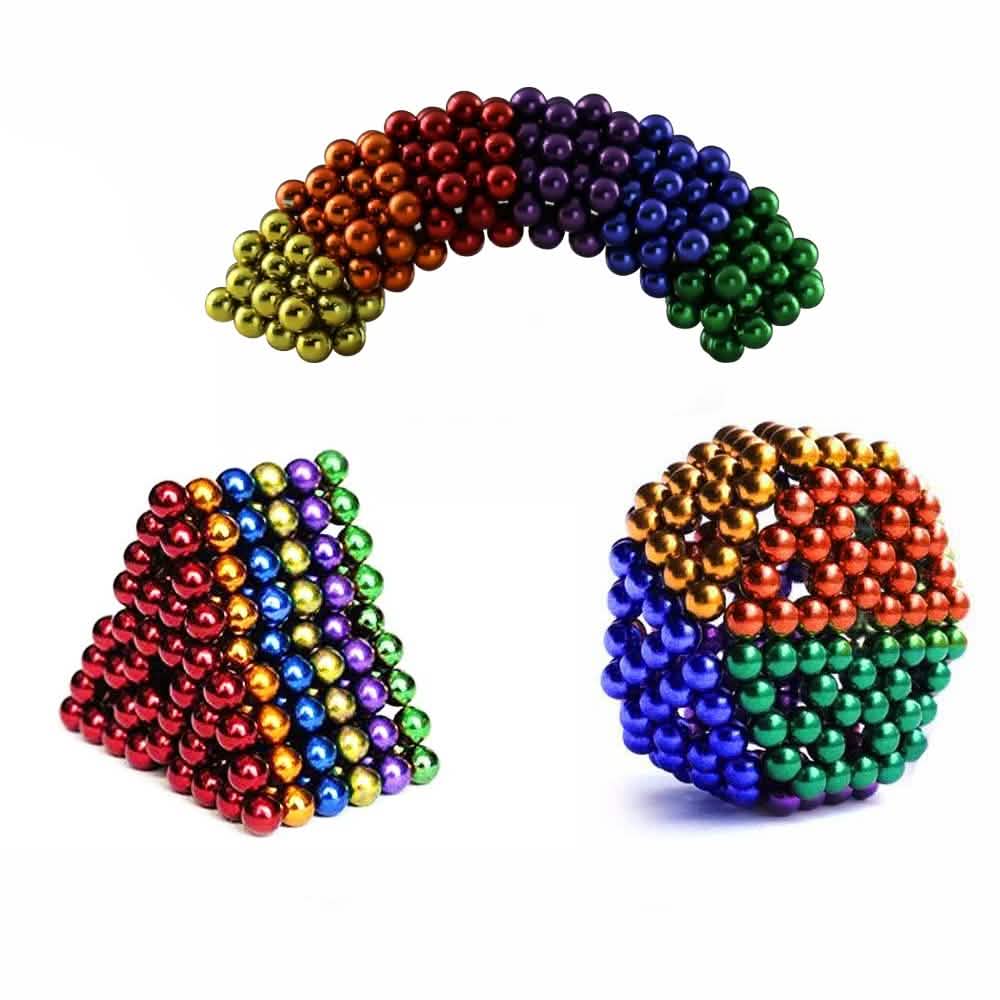 216-Piece: Colorful Magnetic Balls Toys & Games - DailySale