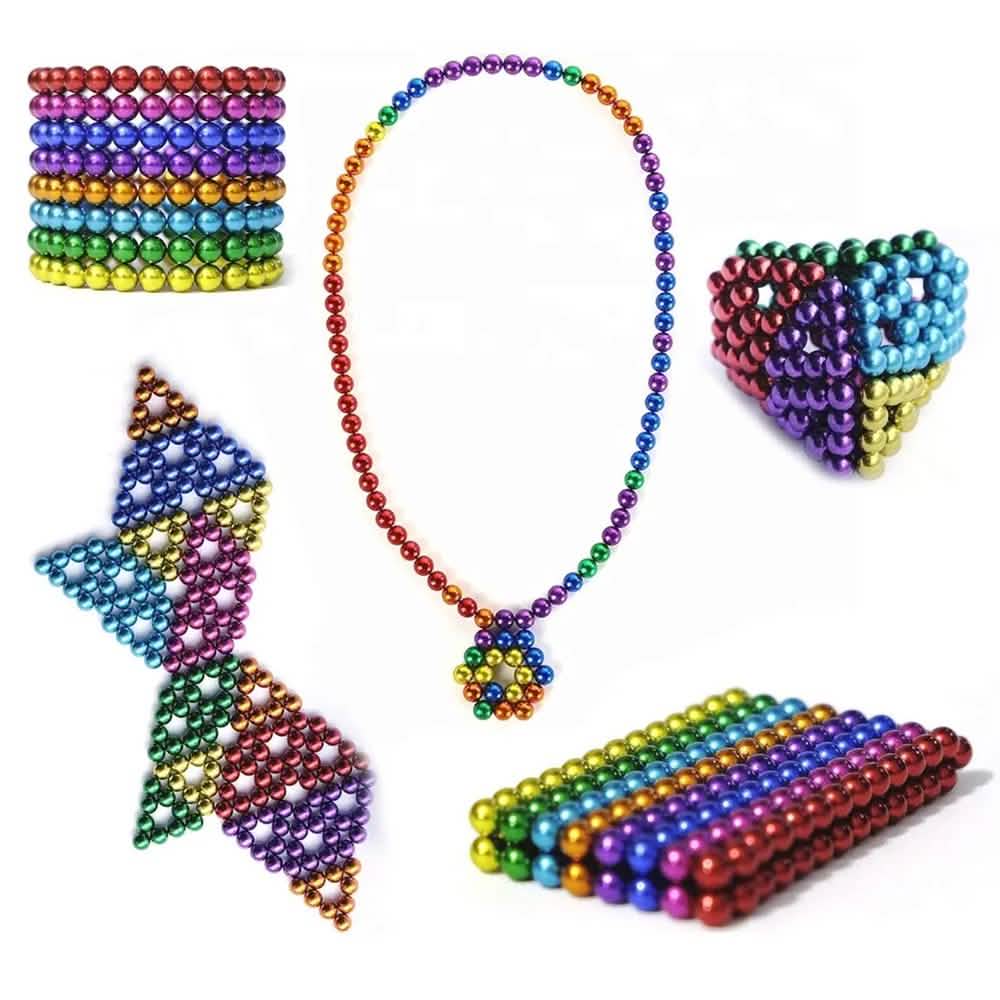 216-Piece: Colorful Magnetic Balls Toys & Games - DailySale