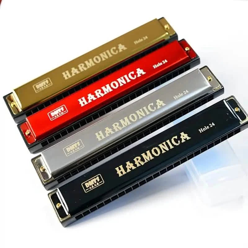 24 Hole Harmonica Mouth Metal Organ Everything Else - DailySale