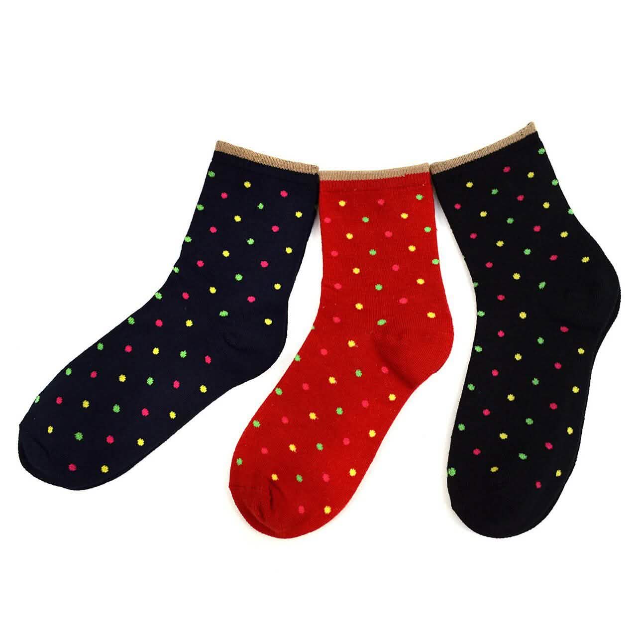 24-Pack: Assorted Warm And Comfortable Ladies Socks Women's Accessories - DailySale