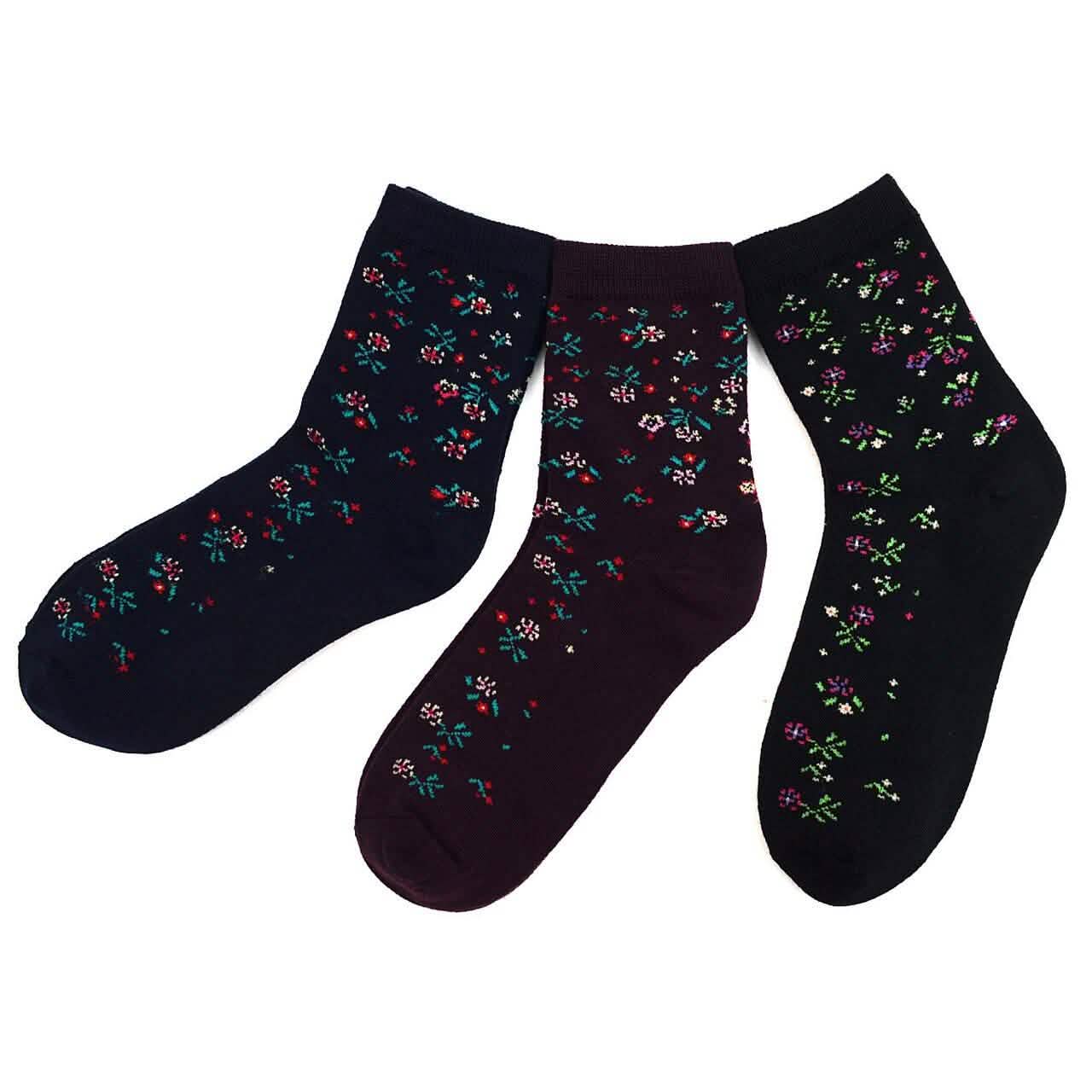 24-Pack: Assorted Warm And Comfortable Ladies Socks Women's Accessories - DailySale