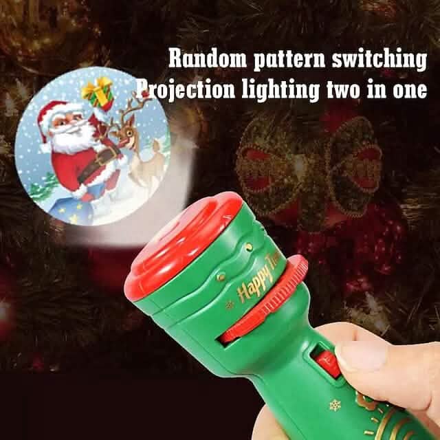 24 Patterns Christmas Flashlight Projection Lamp Holiday Decor & Apparel - DailySale