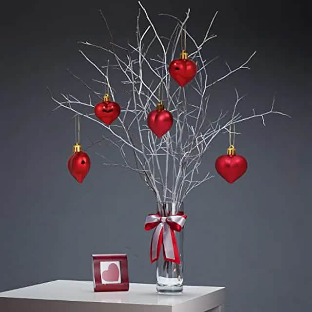 24-Piece: Christmas Tree Garland Decorations Love Colored Ball Holiday Decor & Apparel - DailySale