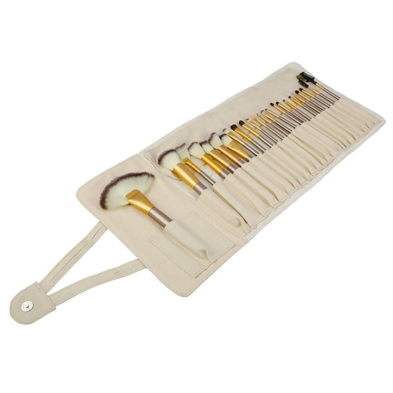 24-Piece: Makeup Brushes Set Beauty & Personal Care - DailySale