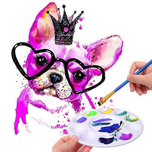 24-Piece: Paint Tray Palettes Art & Craft Supplies - DailySale