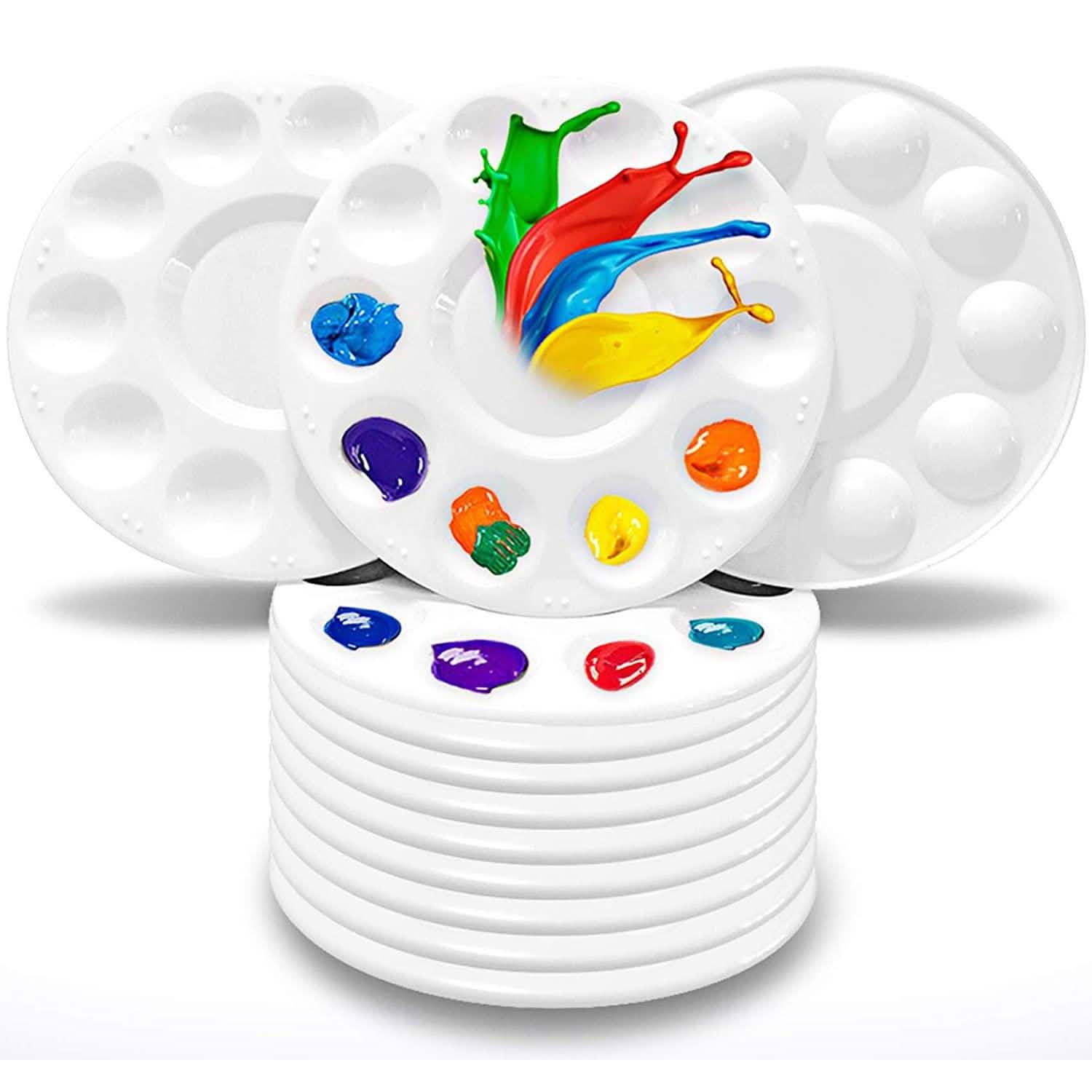 24-Piece: Paint Tray Palettes Art & Craft Supplies - DailySale