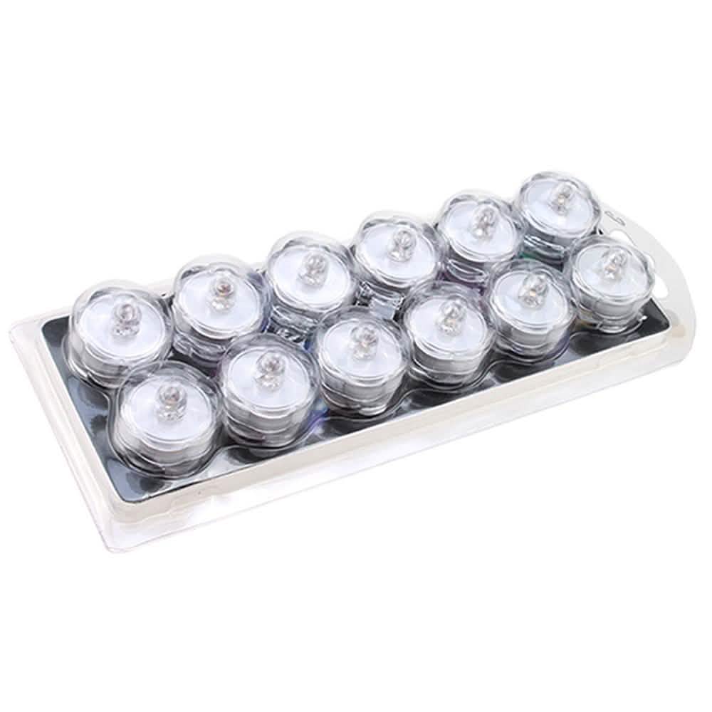 24-Piece: Submersible RGB LED Tea Light Candle Lighting & Decor - DailySale