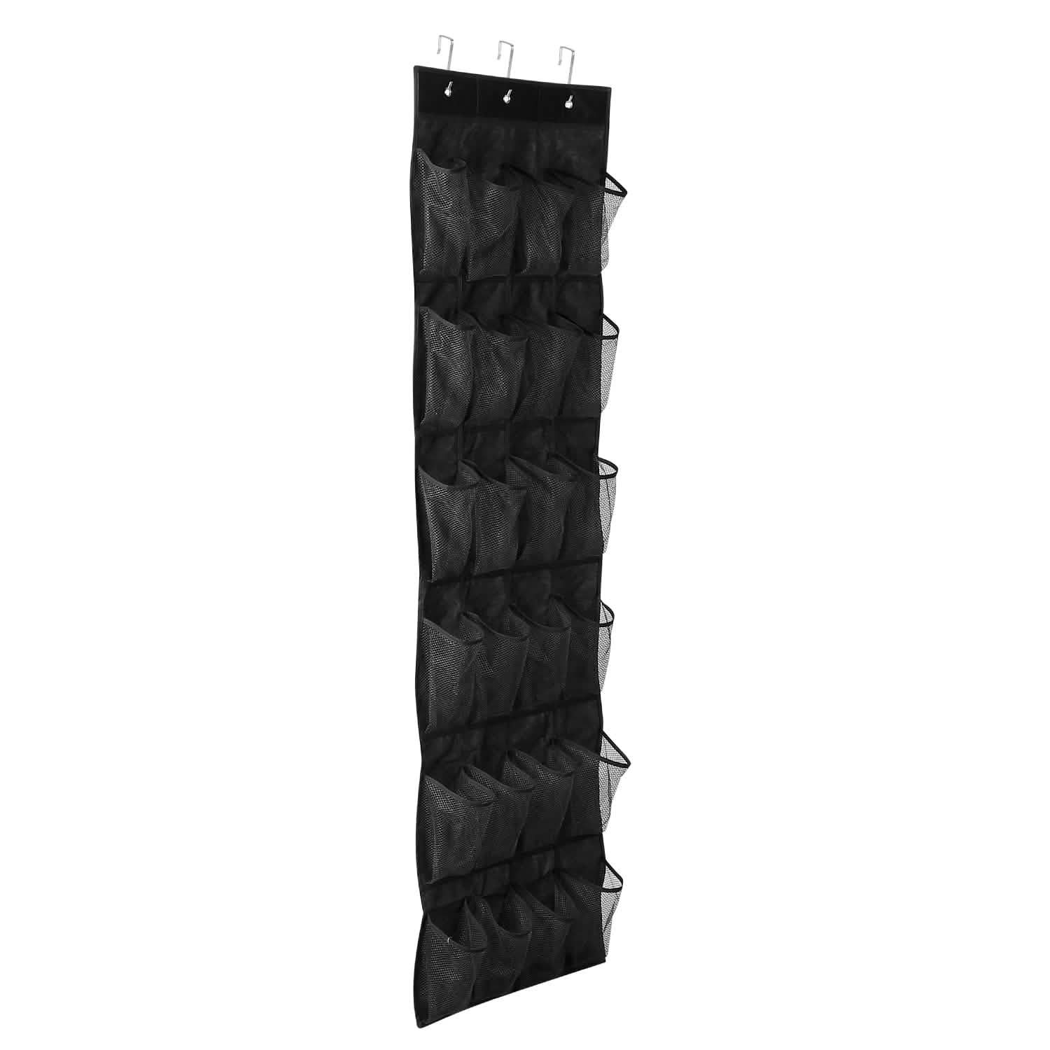 24 Pockets Over the Door Shoe Rack Closet & Storage - DailySale