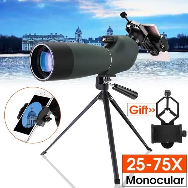 25-75X70 Night Vision HD Waterproof Telescope Sports & Outdoors - DailySale