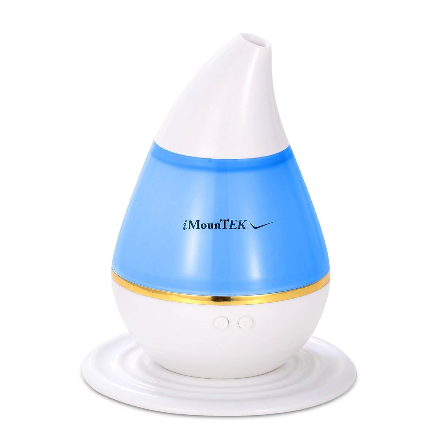 250 ML Cool Mist Humidifier with 7 Color Changeable LED Lights Wellness - DailySale