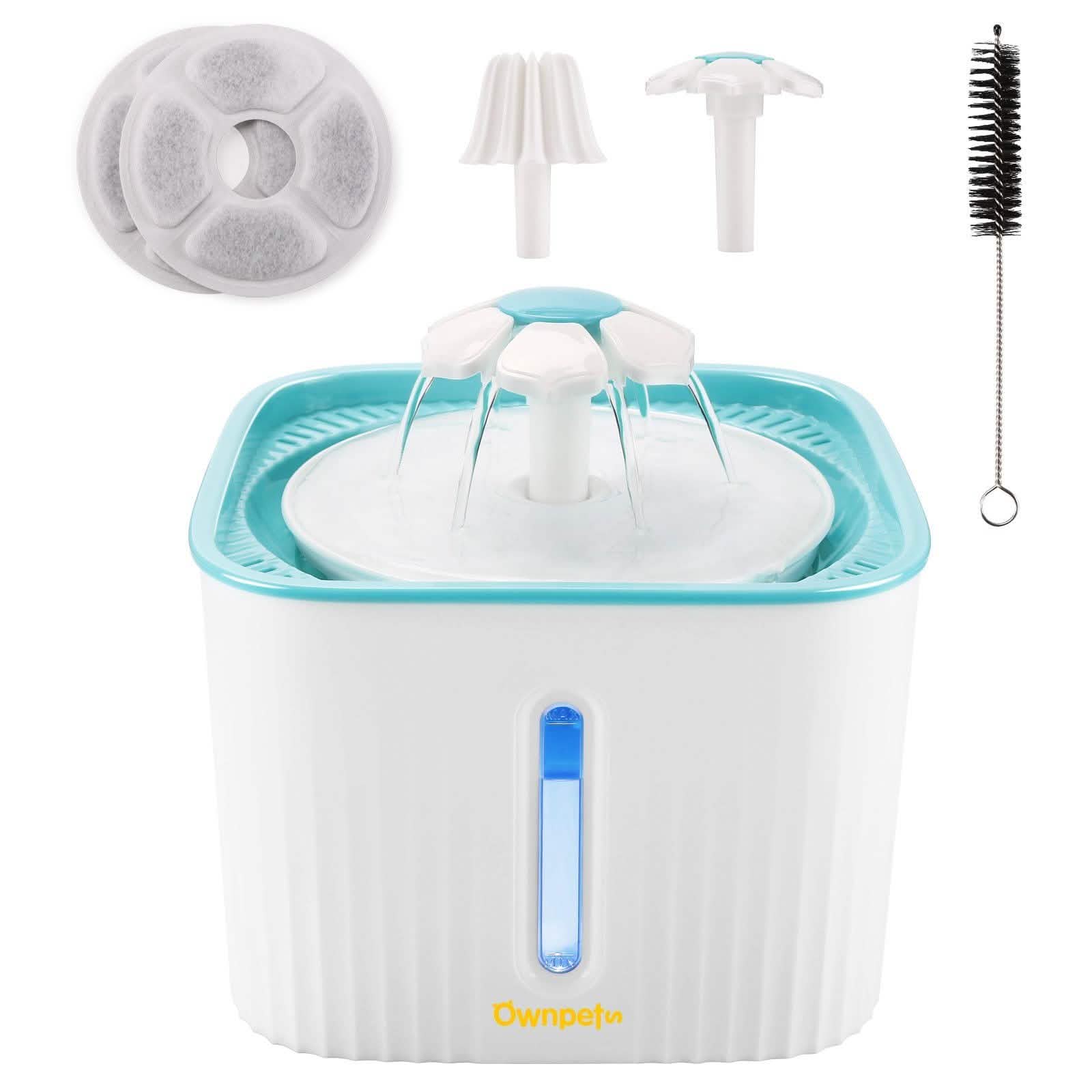 2.5L Super Quiet Cat Water Fountain Bowl Pet Drinking Dispenser Pet Supplies - DailySale