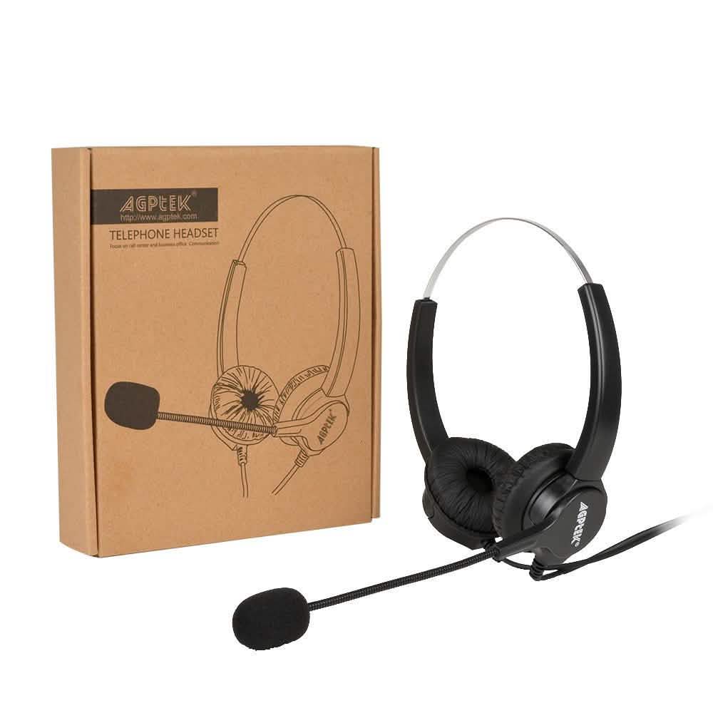2.5mm Dual Headset for Cordless Phones Headphones & Audio - DailySale