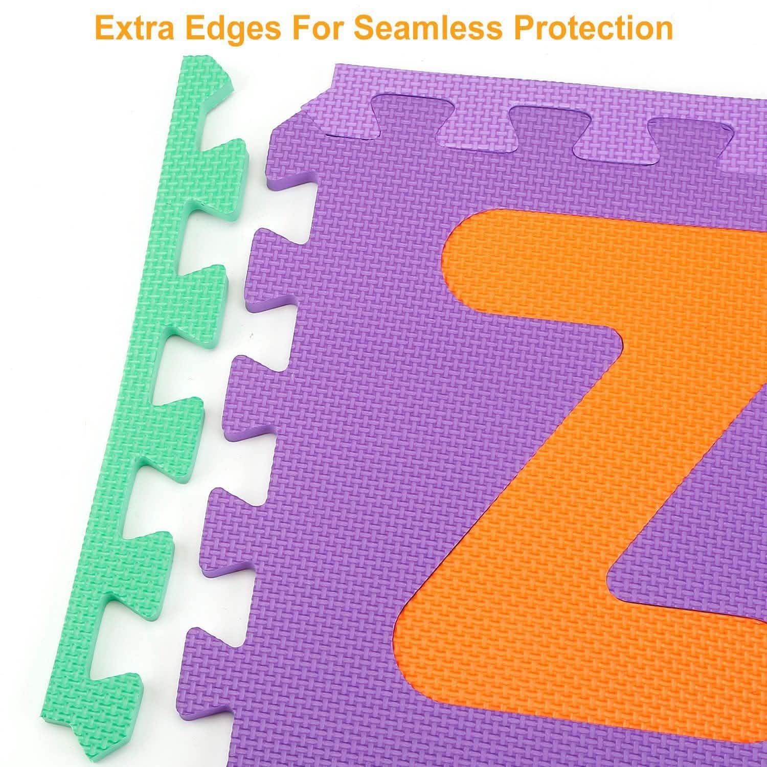 26-Piece: Kids Alphabet Play Mat For Infants Baby Toddlers Toys & Hobbies - DailySale