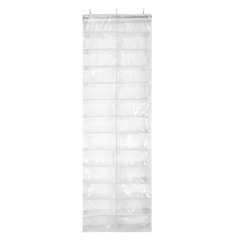 26 Pockets Over the Door Shoe Rack Closet & Storage - DailySale