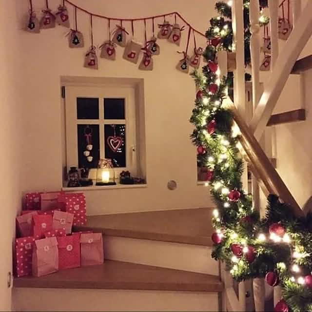 2.7 Meter Christmas Rattan Garland Decorative Holiday Decor & Apparel - DailySale