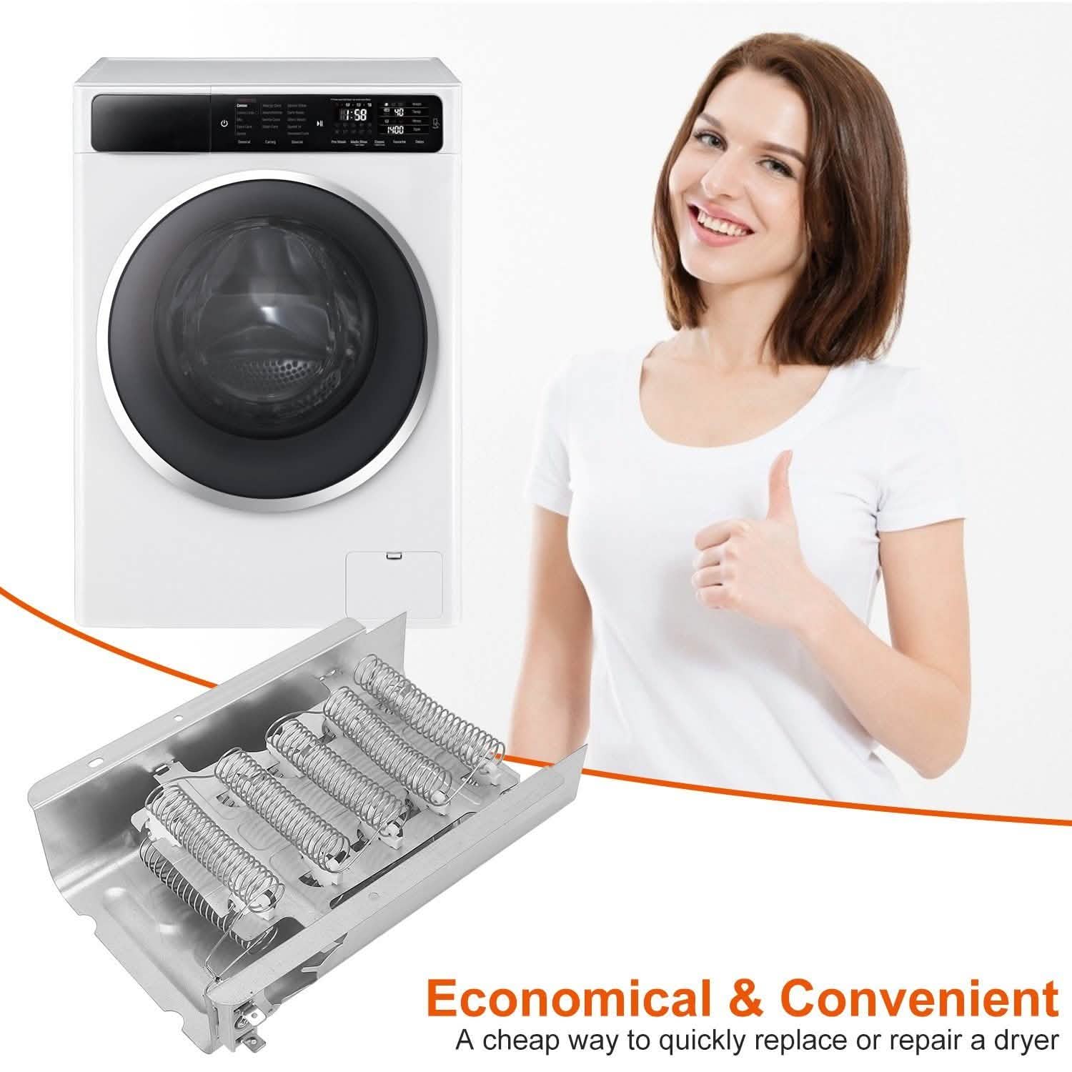 279838 Dryer Heating Element Assembly Replacement Part Everything Else - DailySale
