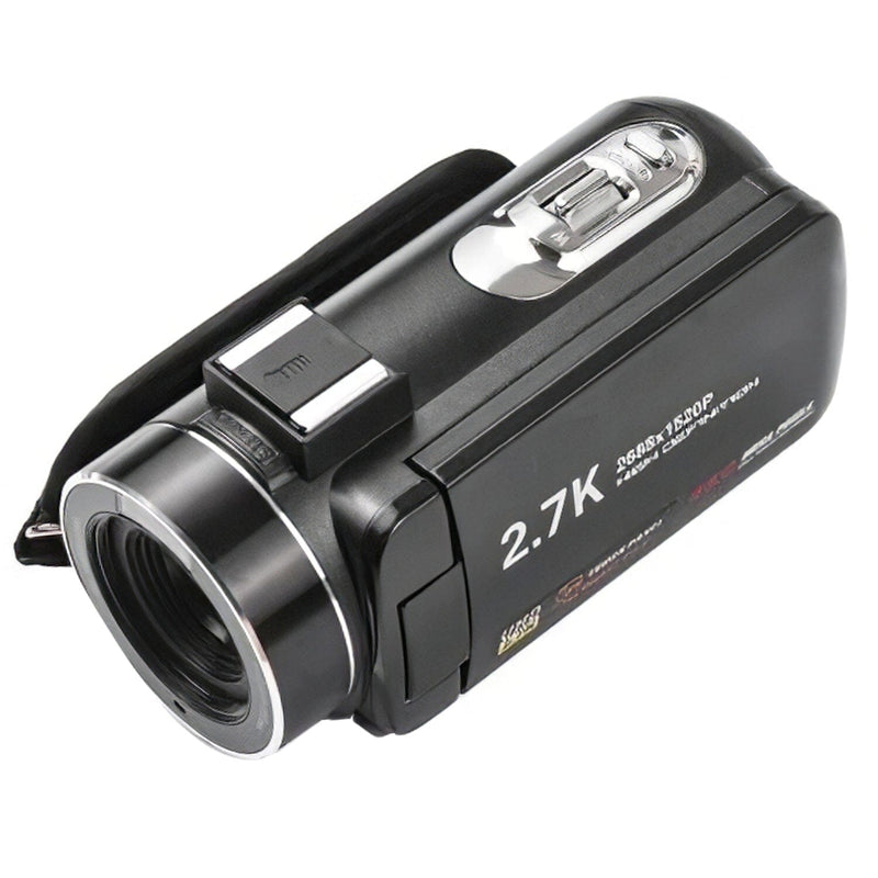2.7K Camcorder 42MP 18x Zoom Digital Video Camera with 270° Rotating IPS Screen