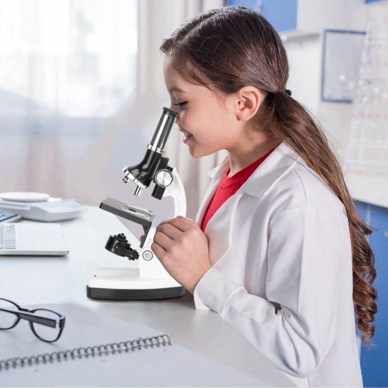 28-Pieces: Kid Microscope Set Experimental Observation Monocular Everything Else - DailySale