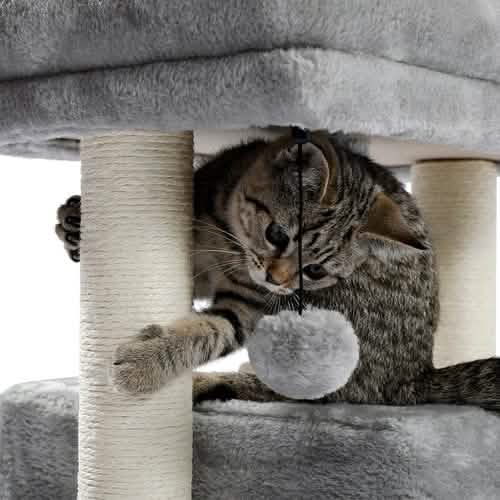 28.4" Cat Tree for Indoor Cats Tower Pet Supplies - DailySale