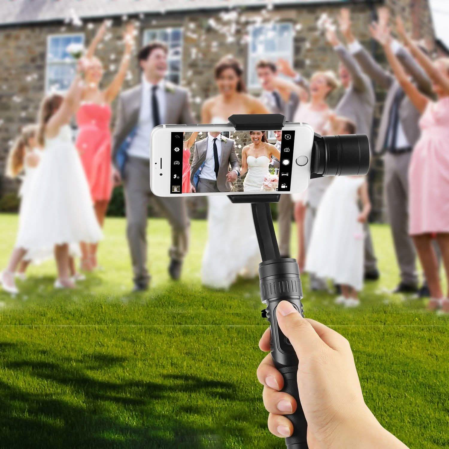 3-Axis Handheld Gimbal Stabilizer for Smartphones Mobile Accessories - DailySale
