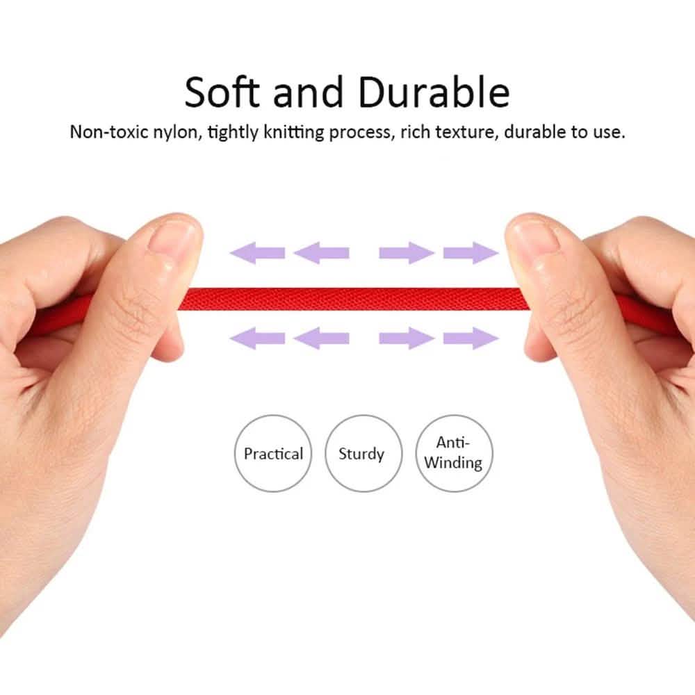 3-In-1 Charging Cable USB to Micro USB + Type C + Lightning Charging Cable Fast Charging Mobile Accessories - DailySale